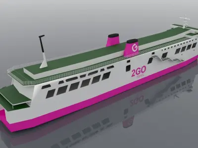 MV SANTO TOMAS DE AQUINO 3D model