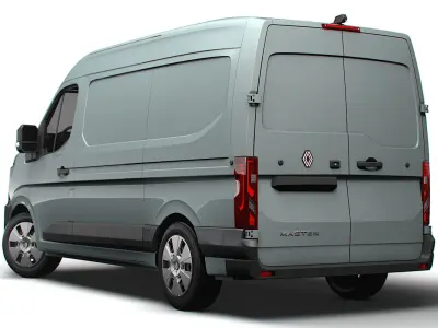 Renault Master L2H2 Van 2024 3D model
