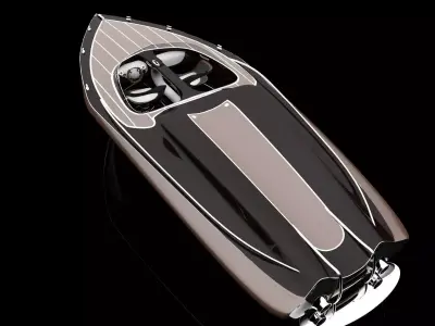 Speed Boat B7R Free 3D model