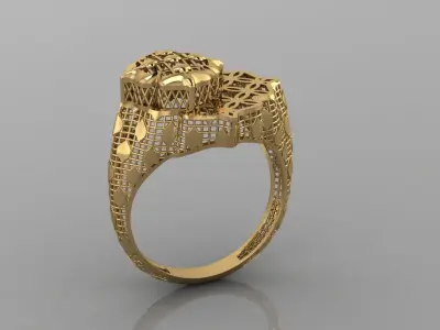 tutorial ring 3D print model buy