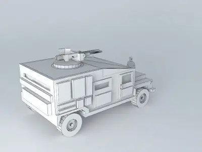or2A KAZ army Free 3D model