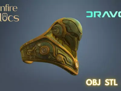  Dravos Ring 3D print model