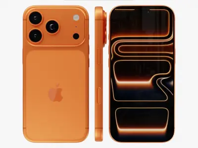 Apple iPhone 17 Pro 3D model