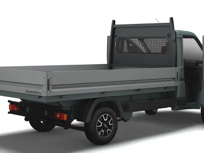 Fiat Ducato SingleCab Tipper HQInterior 2023 3D model