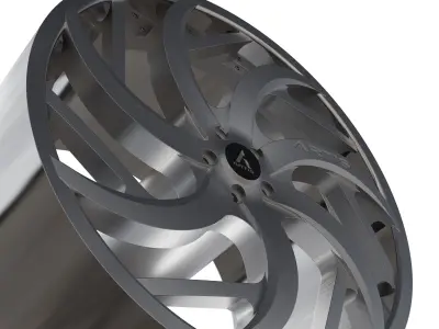 ARTIS SIN CITY WHEEL 3D MODEL 3D model