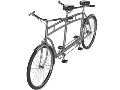 Tandem Bicycle 3D model order