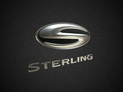 sterling logo 3D model