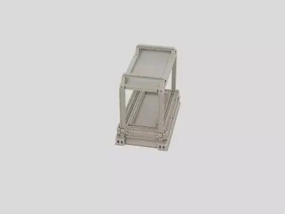 Industrial Factory Equipment Transport Skid for 3D print 3D model
