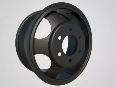 Car Rim 3D model PBR