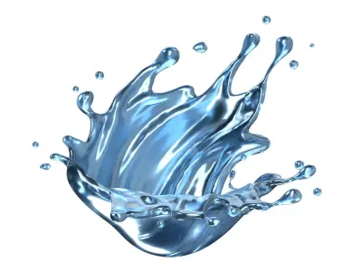 Water Splash 20 3D model