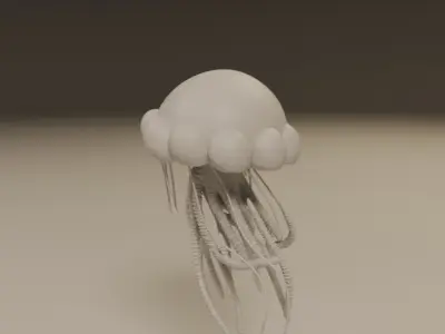 jellyfish 3D print model