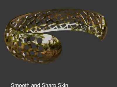 Bangle 025 3D print model