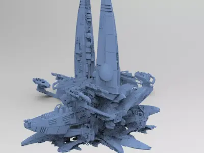 Dark Terra Former 5 designs  3D model
