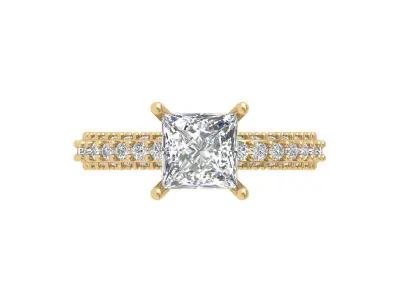 Wedding Ring  3D print model 387