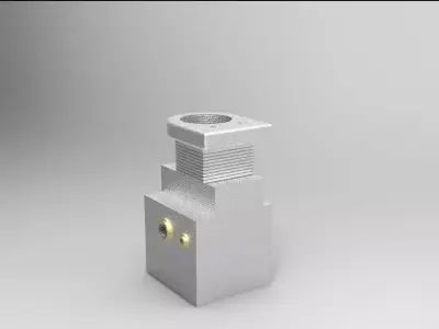 cylinder block Free 3D model
