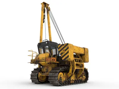 Tractor Dirt  3D model