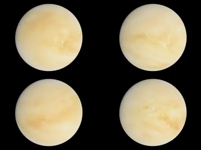  Volumetric Venus Atmospheric Layer Planet For Blender 