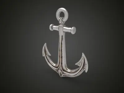 Anchor 3D print model 3D Print Ready