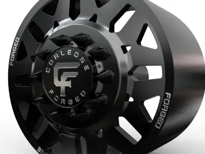 corleone front conte dually wheel 3D print model