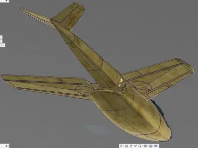 Messerschmitt Wildgans 1 3D print model