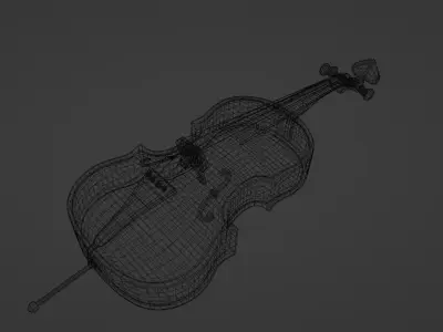 Cello 3D model