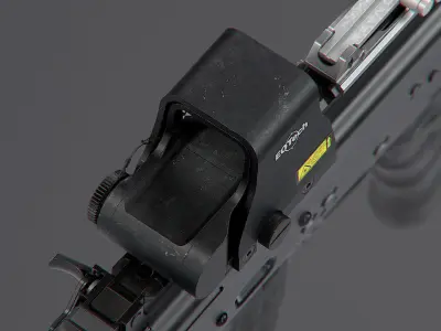 Scope EOTech XPS2-2 GameReady Low-poly 3D model