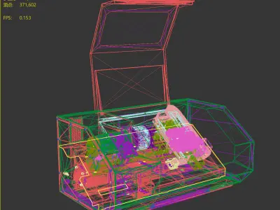 DIY CNC Lathe 3D model