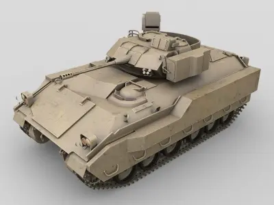 Bradley Tank 3D model