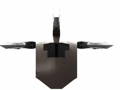 Clawfighter space craft 3D print model
