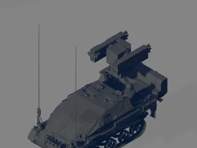 Ozelot 3D model