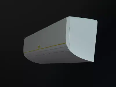 air conditioner full model 3D model