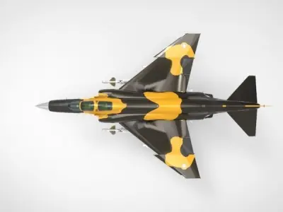 F-4E Phantom II  3D model