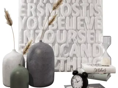 Decorative set 3D model