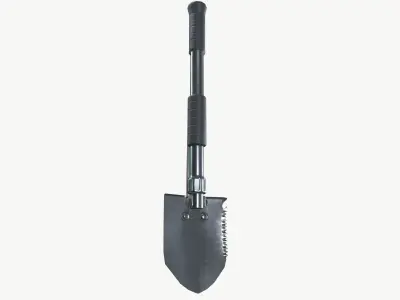 Military Shovel Low-poly 3D model purchase