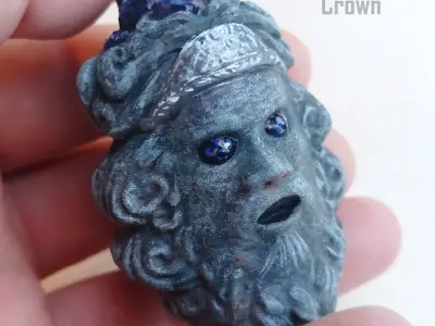 ELDEN RING MAGE CROWNS AS MEDALS 3D print model