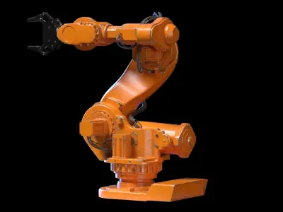 ABB IRB 7600 industrial Robot  purchase 3D model
