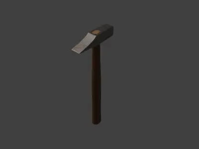 Brick Hammer 3D model