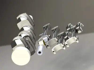 liner engine  Free 3D model