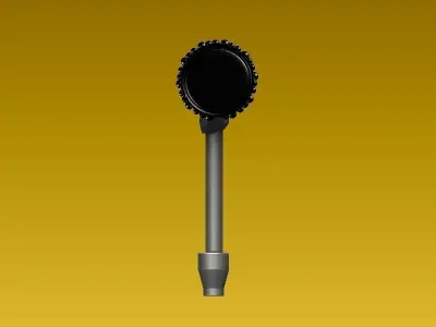 stylized battle hammer  3D model