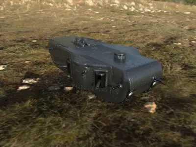 K-Wagen tank 3D model
