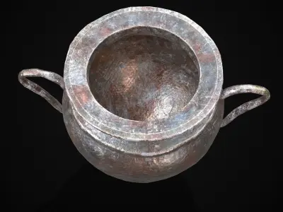 Antique Jug Low-poly 3D model