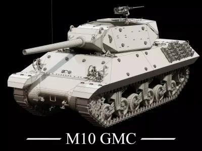 M10 GMC - Base Mesh 3D model