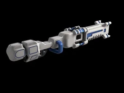 APS Weapon Free 3D model