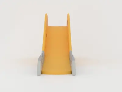 Dinosaur playground climber Low-poly 3D model Low-poly 3D model