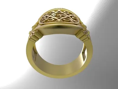 Ring of Solomon 3D print model