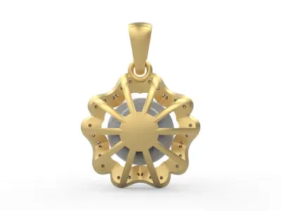 Pendant 332 3D print model