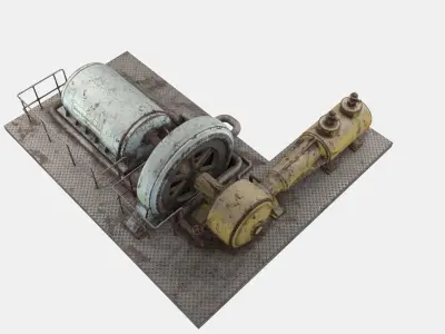 Old Generator  3D model