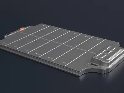 Tesla Model X Battery Pack Module 3D model