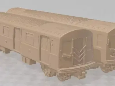 R160 Train New York City Subway Printable 3D print model