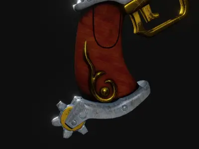 Overwatch McCree Sherlock Low-poly 3D model